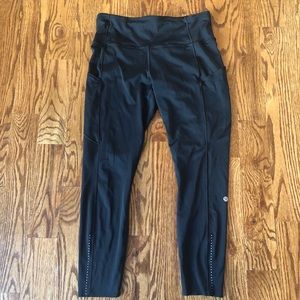 Lululemon fast and free crop II